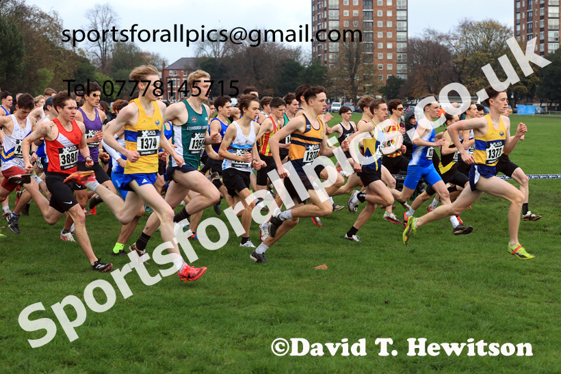 Mens Under-17s and Under-20s 2025 Liverpool Cross Challenge, Sefton Park, Saturday, November 22th. Photo: David T. Hewitson/Sports for All Pics